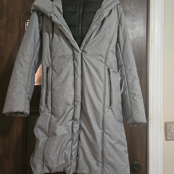 Women's Gray Ski Jacket - Picture 4 of 12